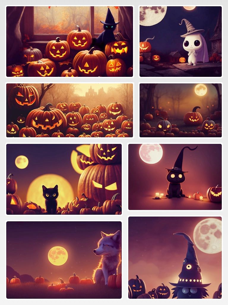 Not So Scary Halloween Background