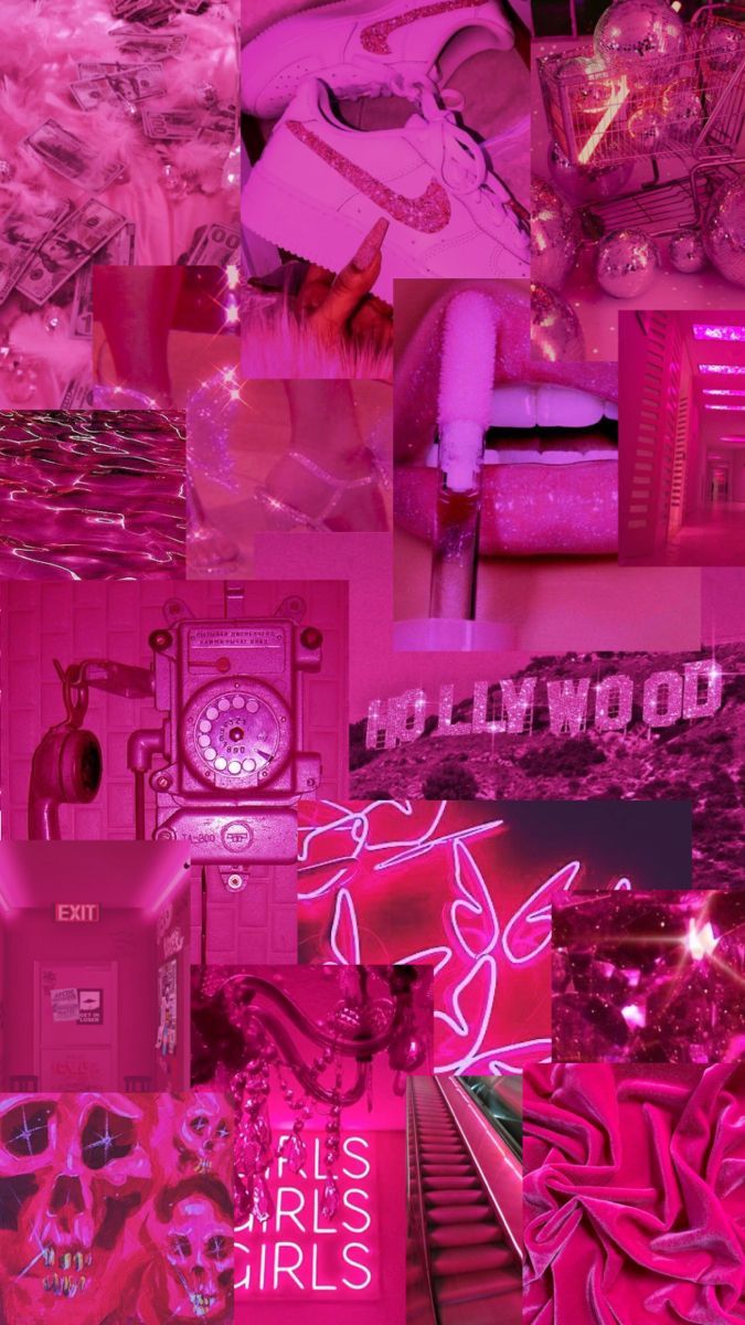 Hot Pink Aesthetic Wallpaper