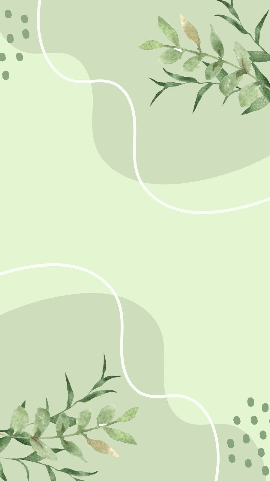 Green, minimalist, leaves, simple, sage green, money