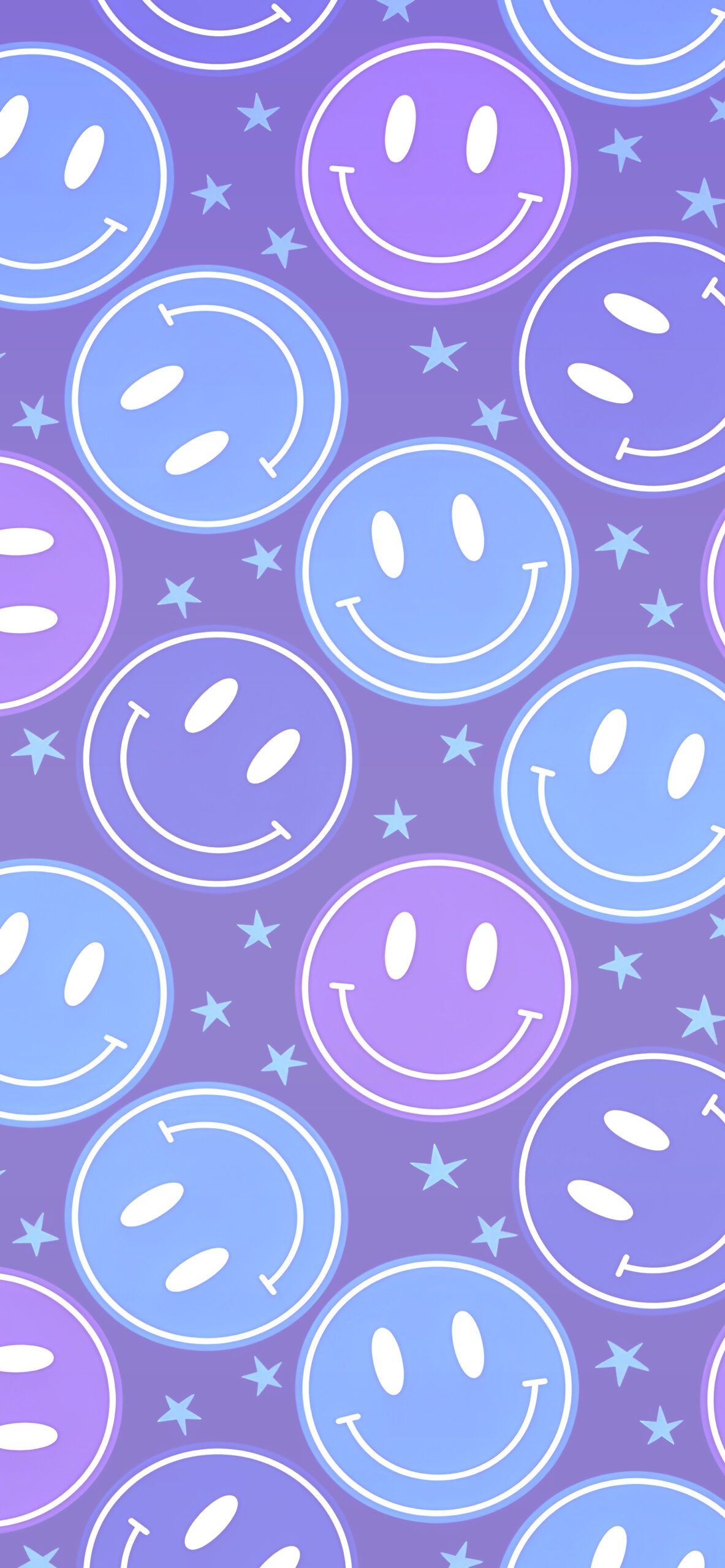 Preppy Smiley Face Aesthetic Wallpaper