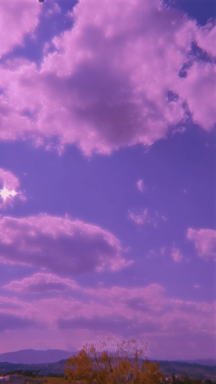 Aesthetic Clouds from my Window. Pretty wallpaper background, Purple wallpaper phone, Pretty wallpaper