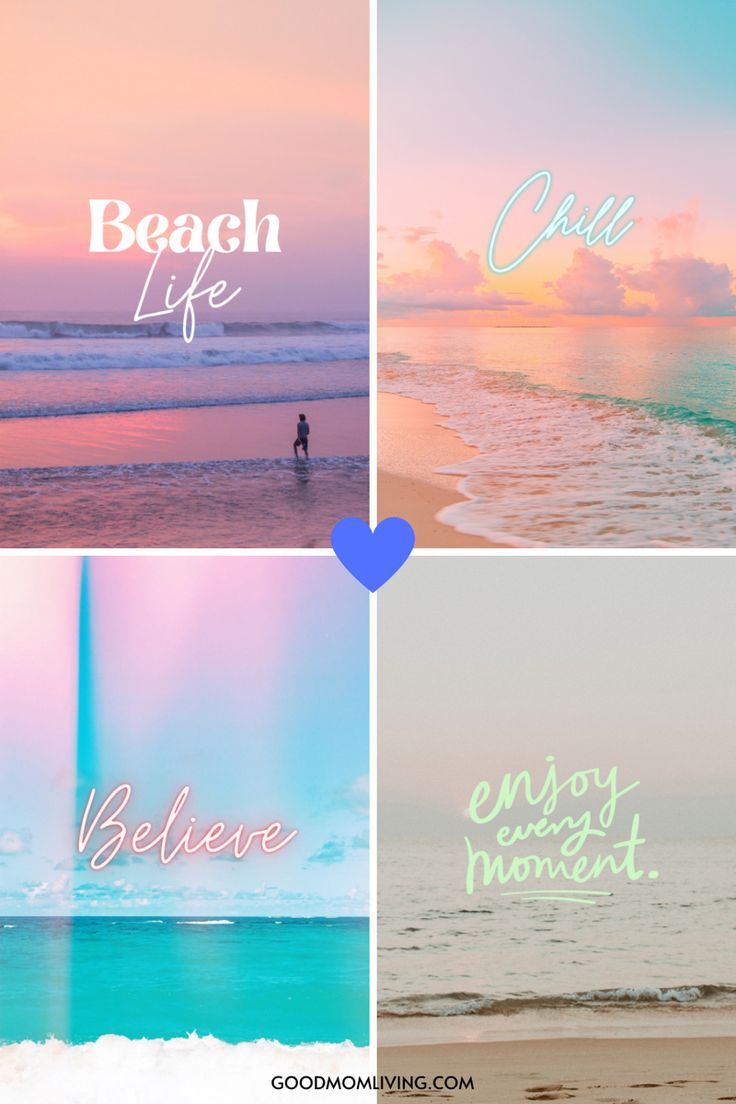 Beach Aesthetic Wallpaper for iPhone