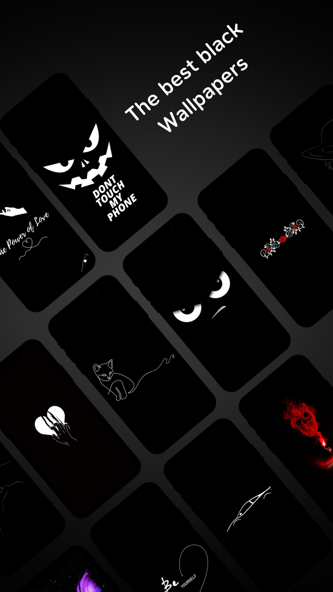 Wallpaper Aesthetic Black