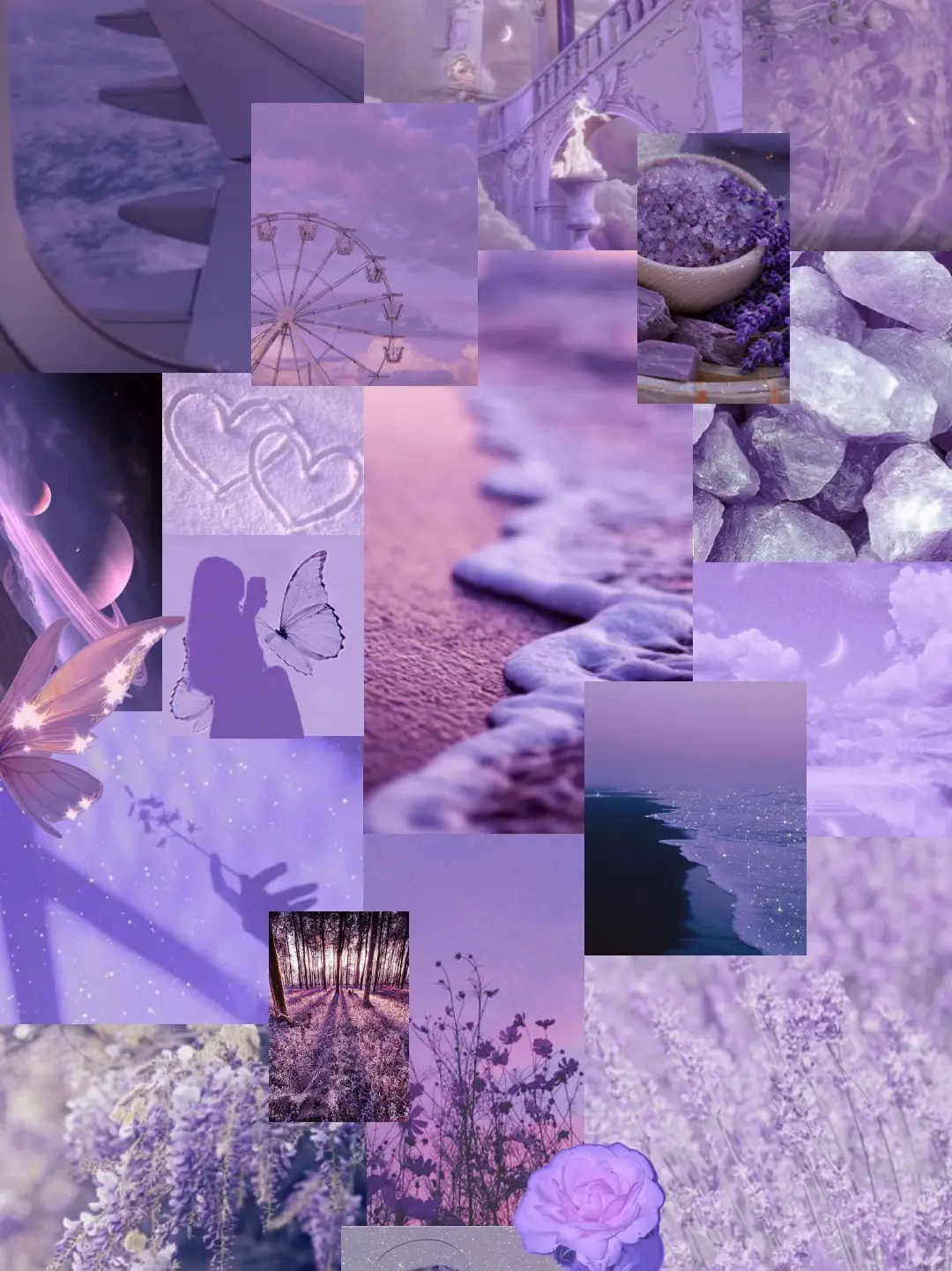 Lavender aesthetic wallpaper