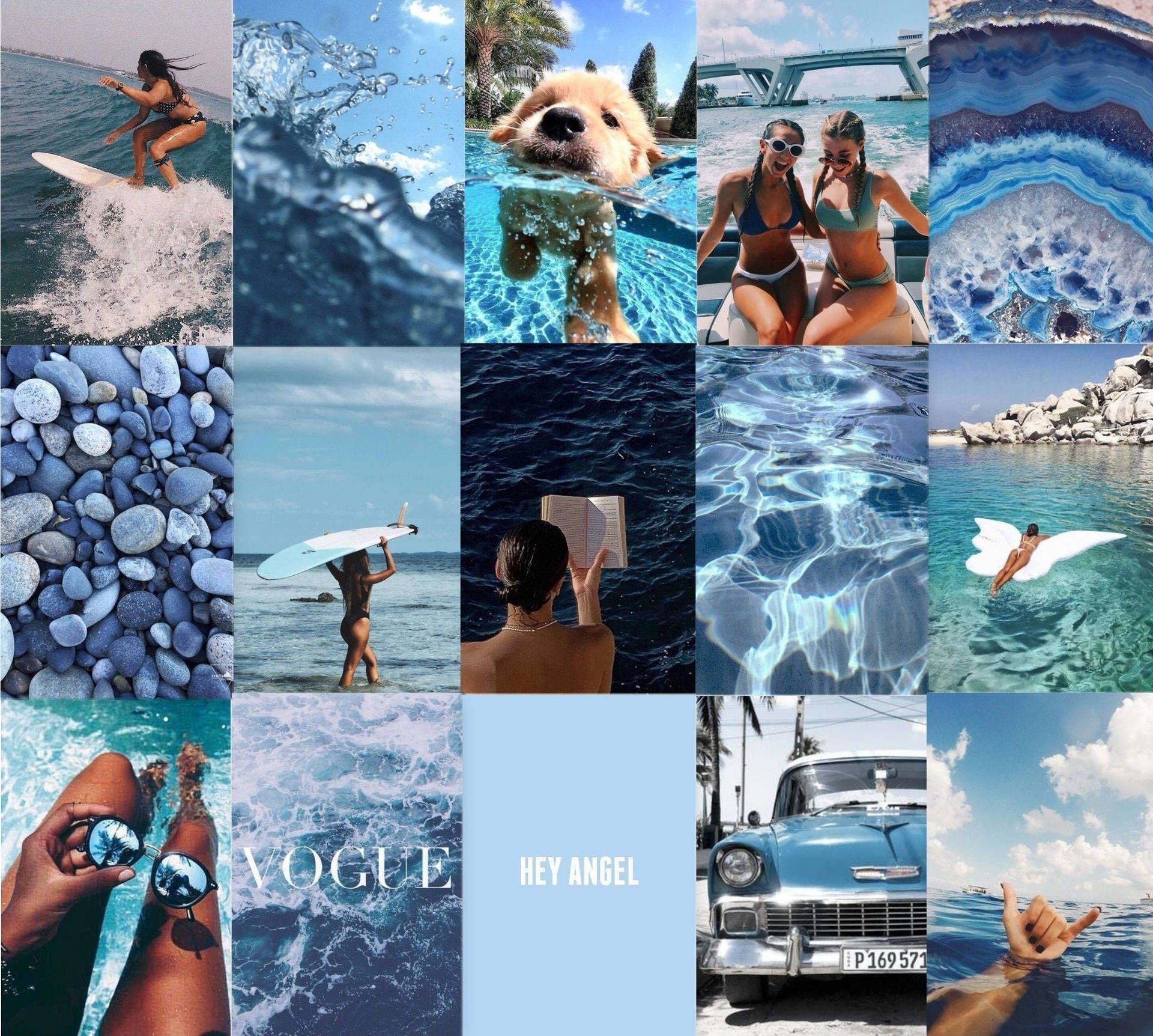 Summer Collage Wallpaper