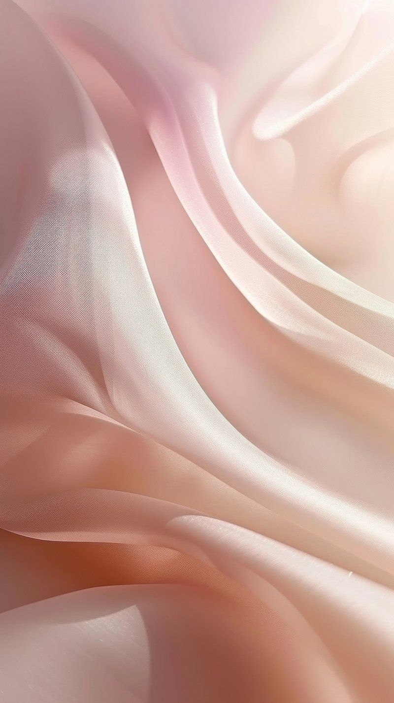 Peach Silk Phone Wallpaper Image