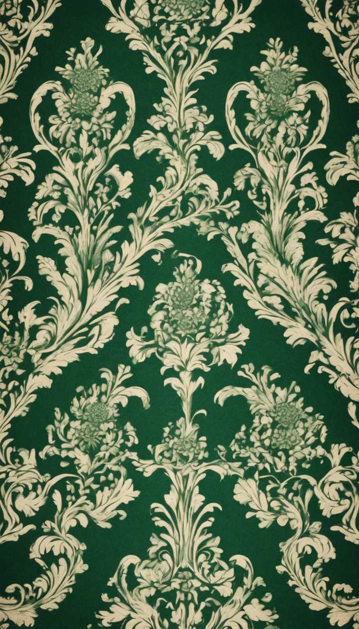 A Vintage Victorian Era Wallpaper