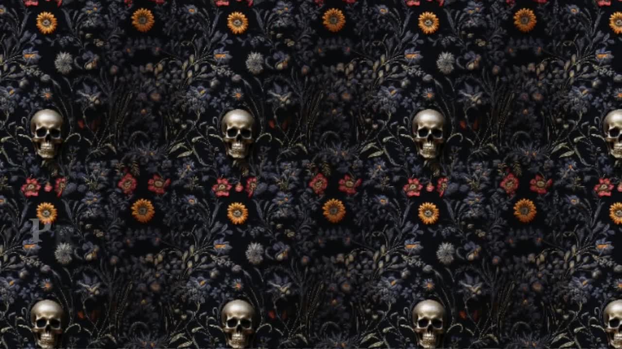 Skull Wallpaper Dark Aesthetic