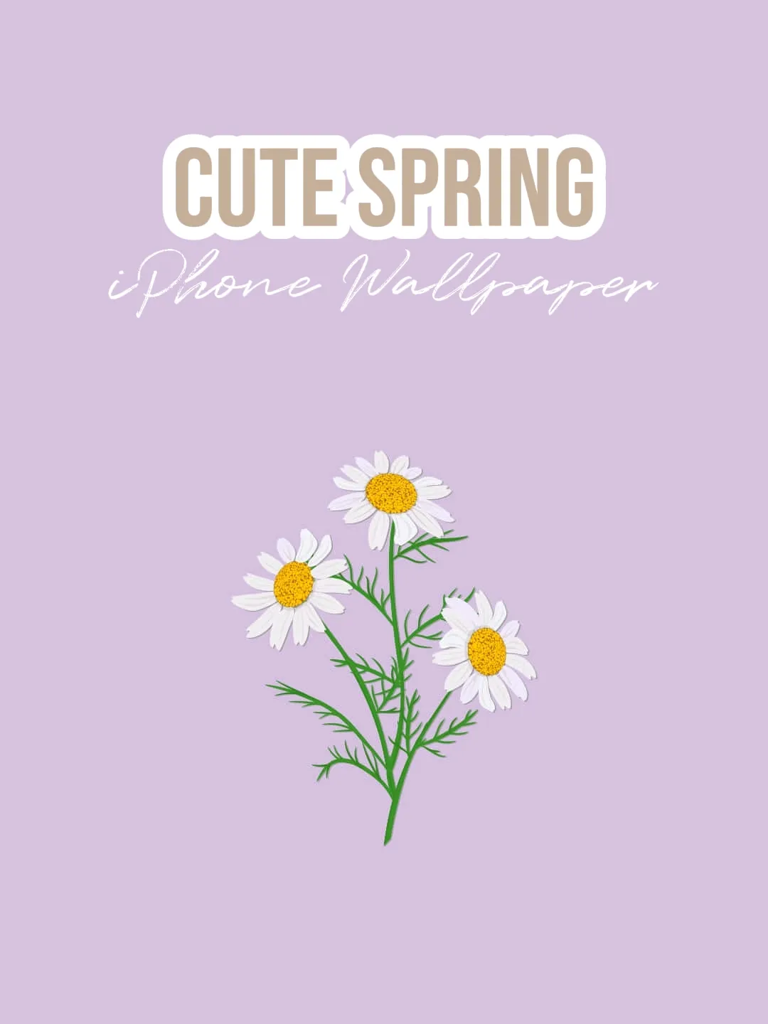 Cute Spring iPhone Wallpaper