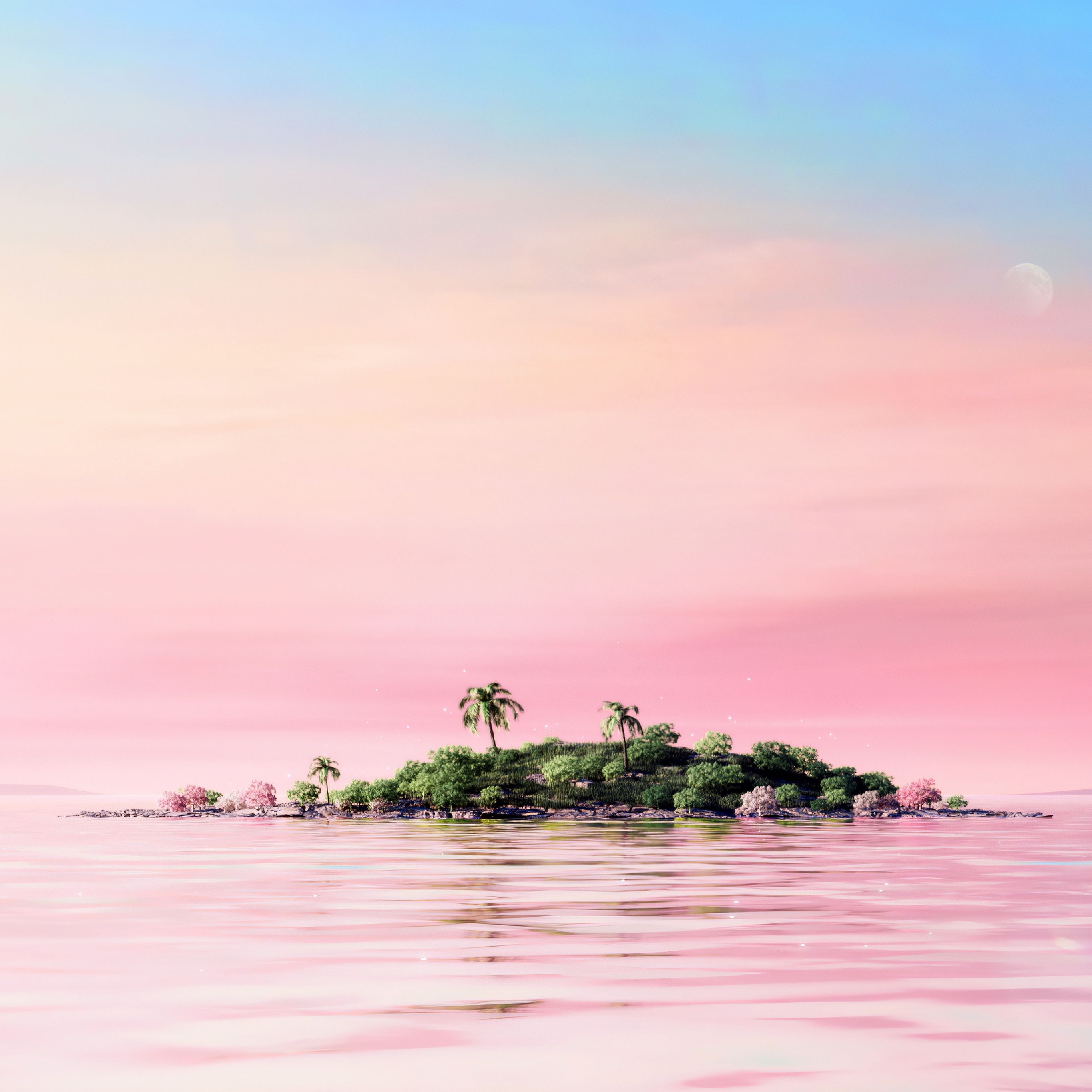 Tropical Wallpaper 4K, Island