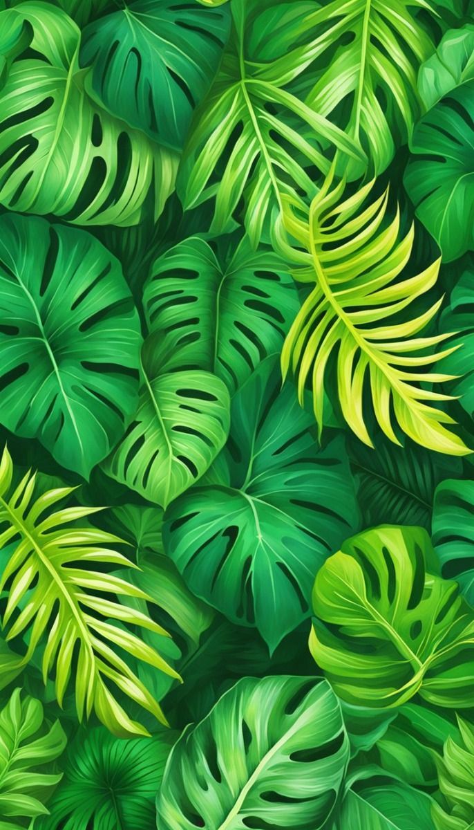 Tropical Aesthetic Background