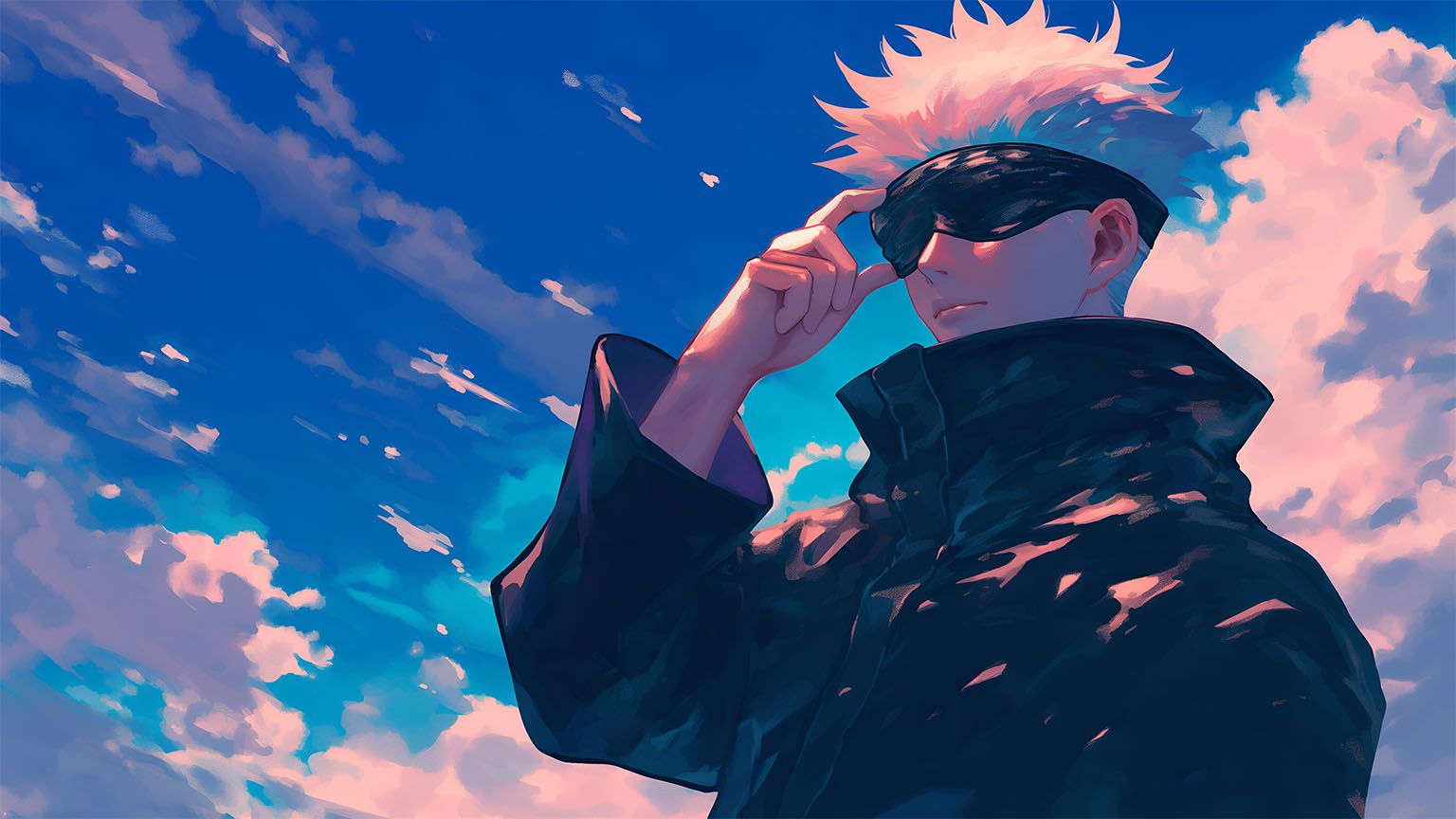 Jujutsu Kaisen Gojo Aesthetic Wallpaper