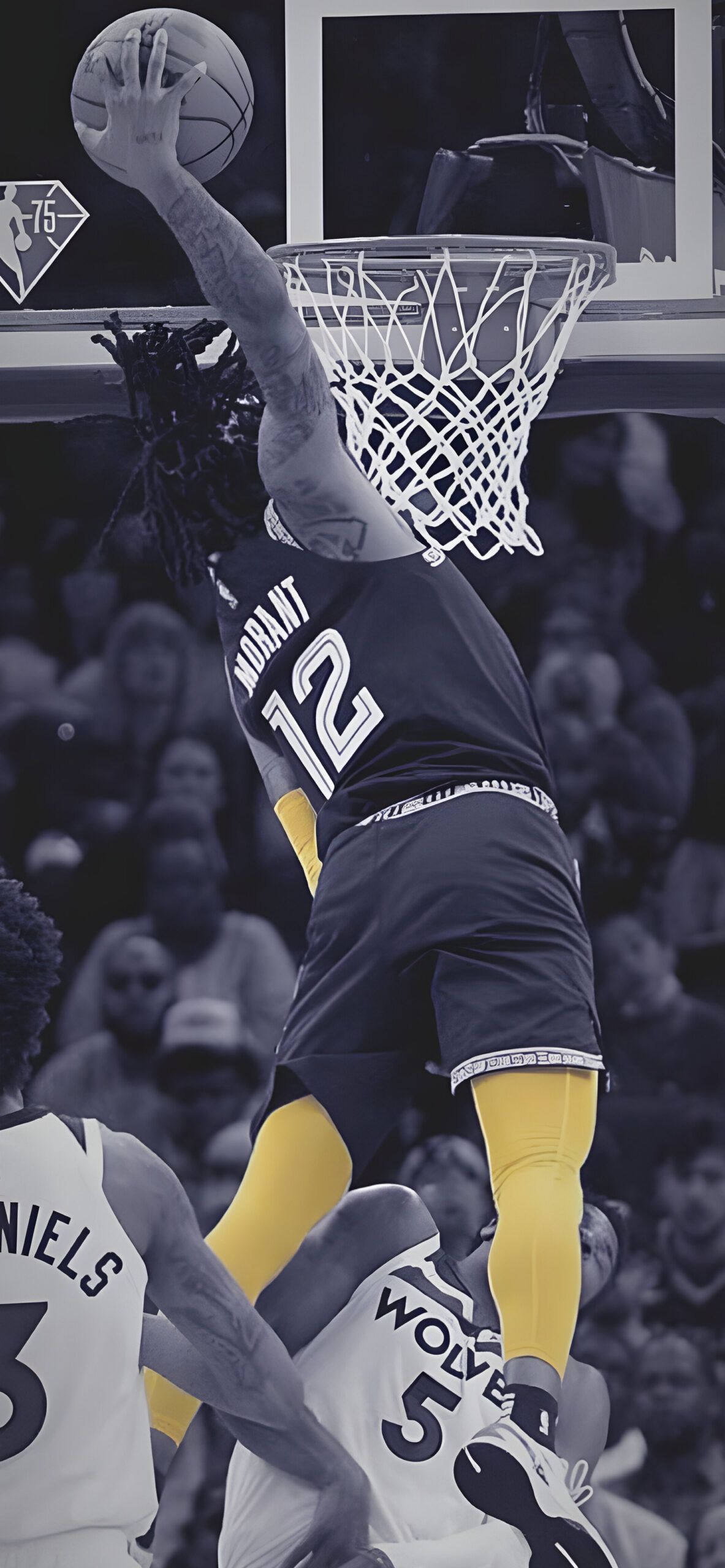 Ja Morant Slam Dunk Wallpaper