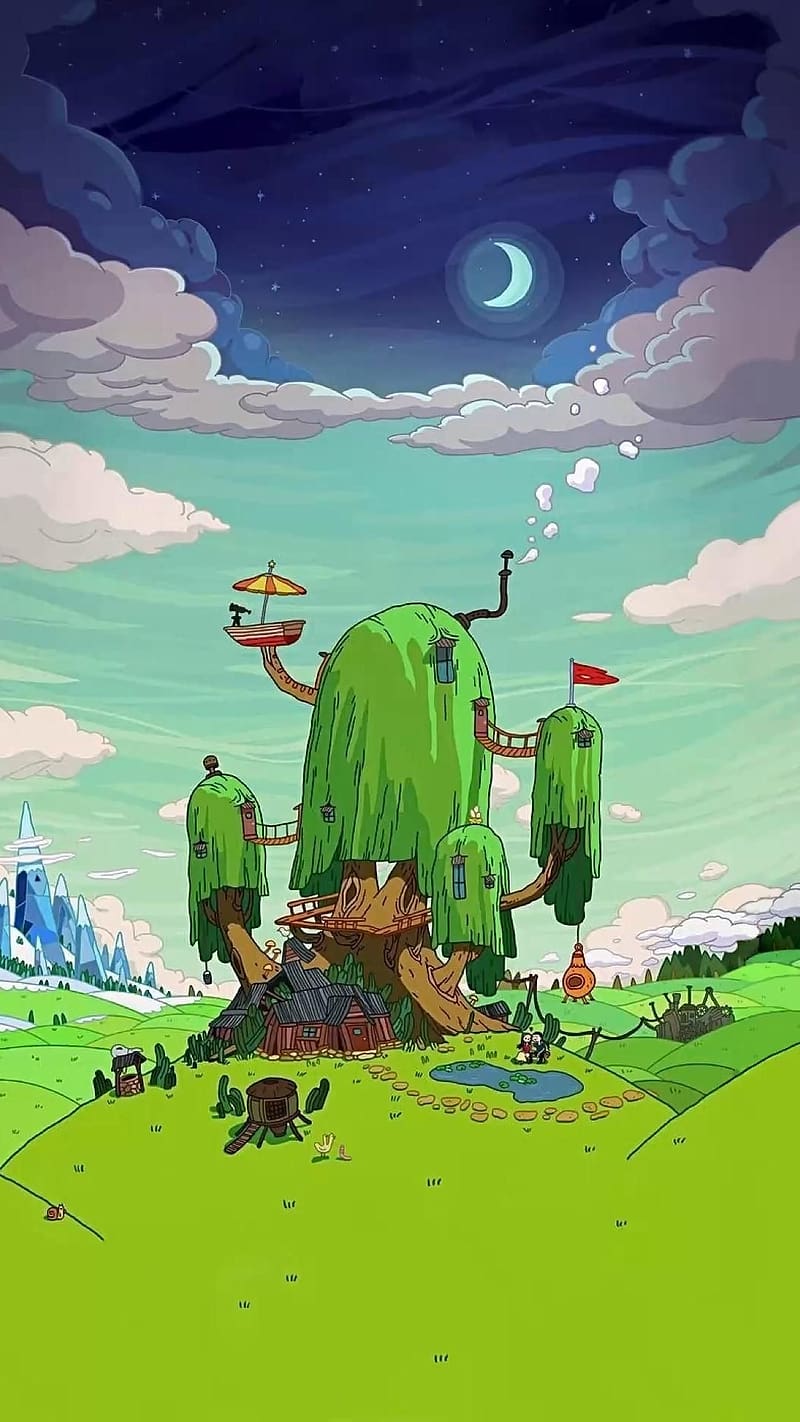 Adventure Time, Tree House with Moon