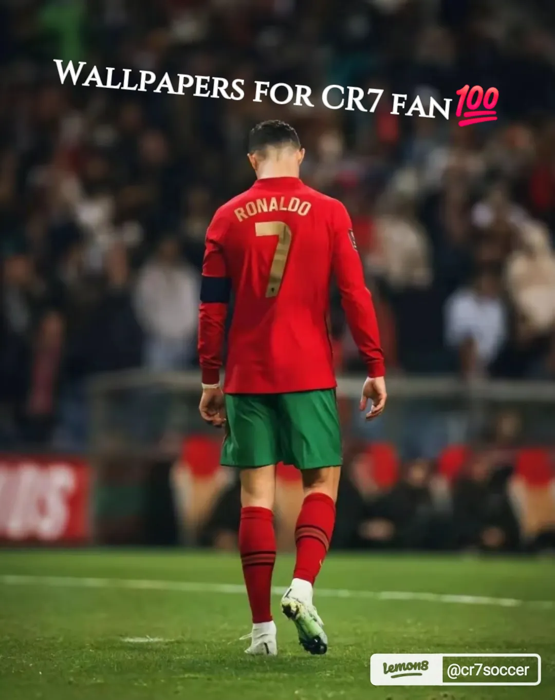 Wallpaper for CR7 fan