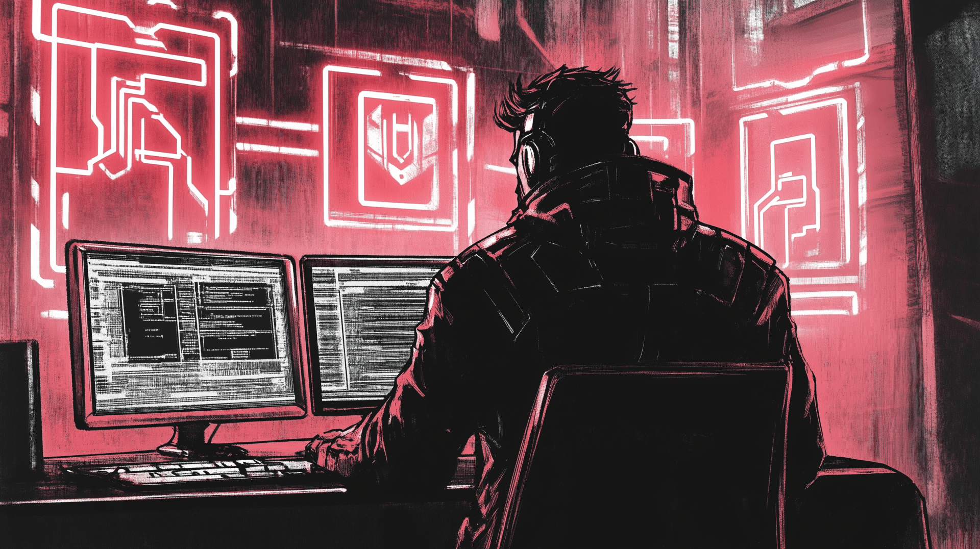 Cyberpunk Hacker HD Wallpaper: Explore