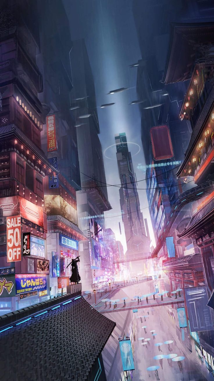 Cyberpunk Art HD Phone Wallpaper