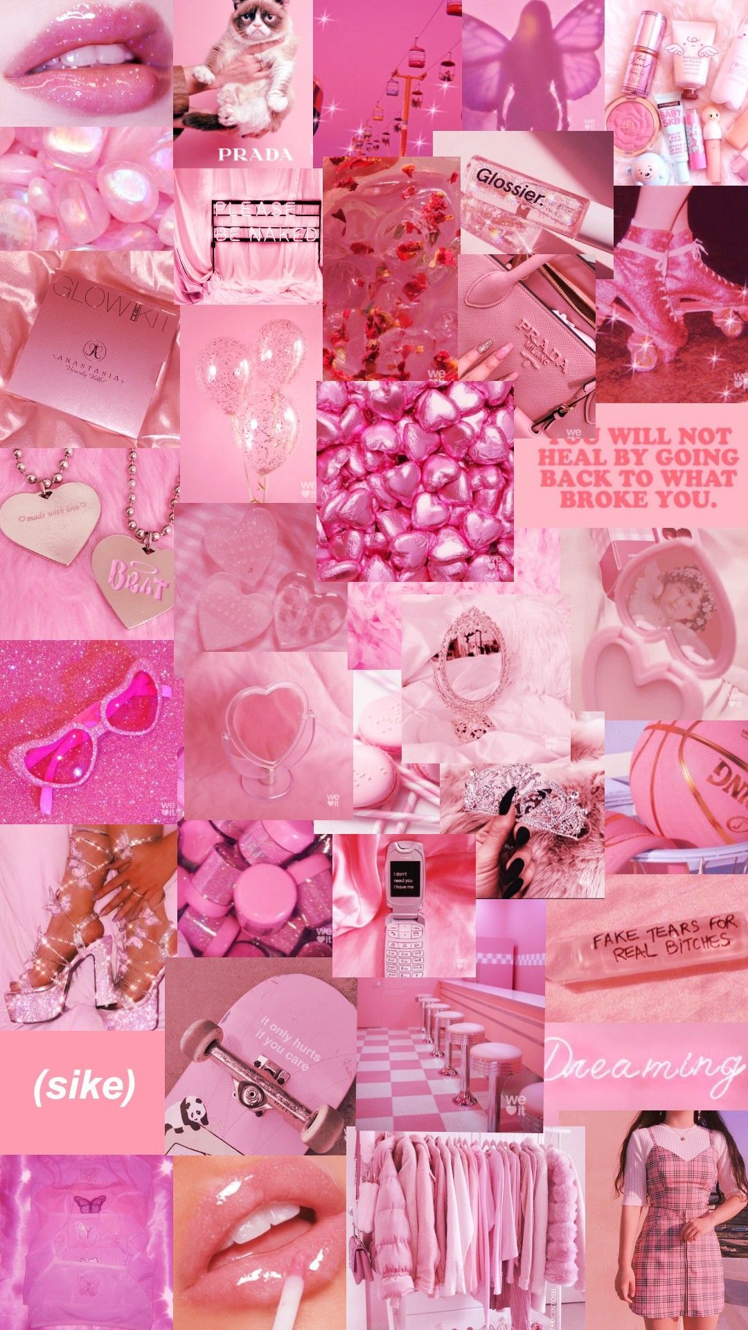 Wallpaper aesthetic rosa. Pink wallpaper girly, Hot pink wallpaper, Pink wallpaper background