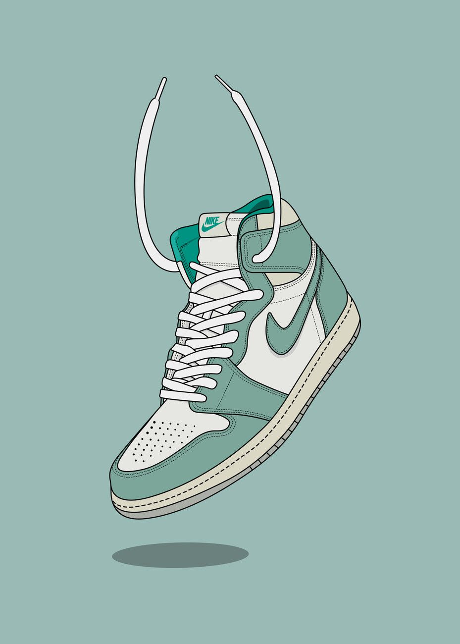 Wall Art Print. Sneakers Rich