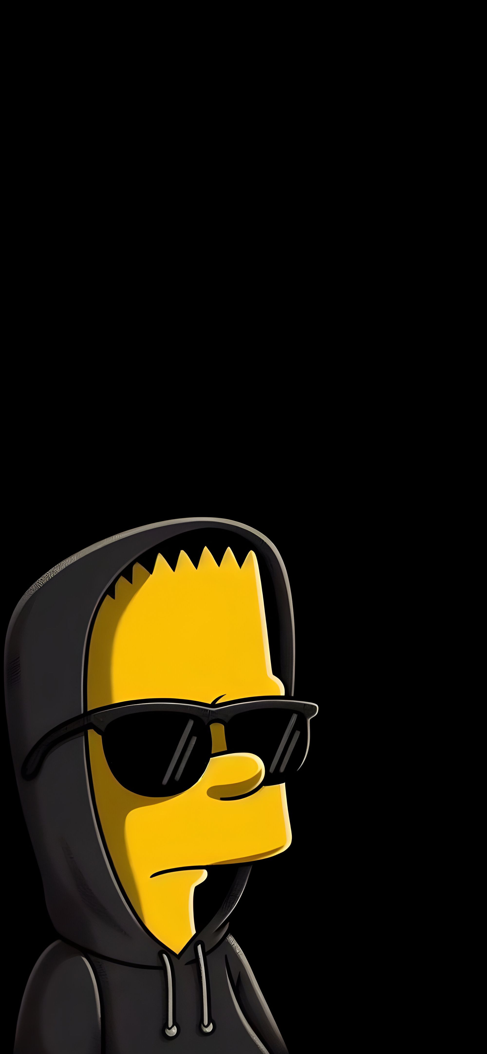 Bart Simpson Cool Look Wallpaper