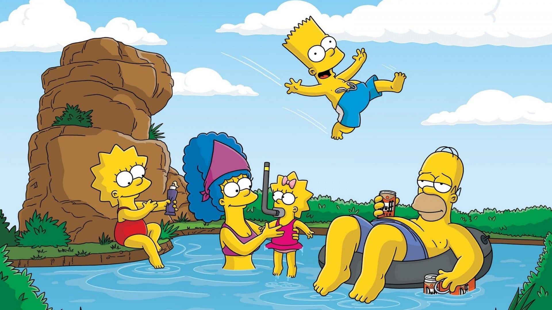 The Simpsons wallpaper, The Simpsons