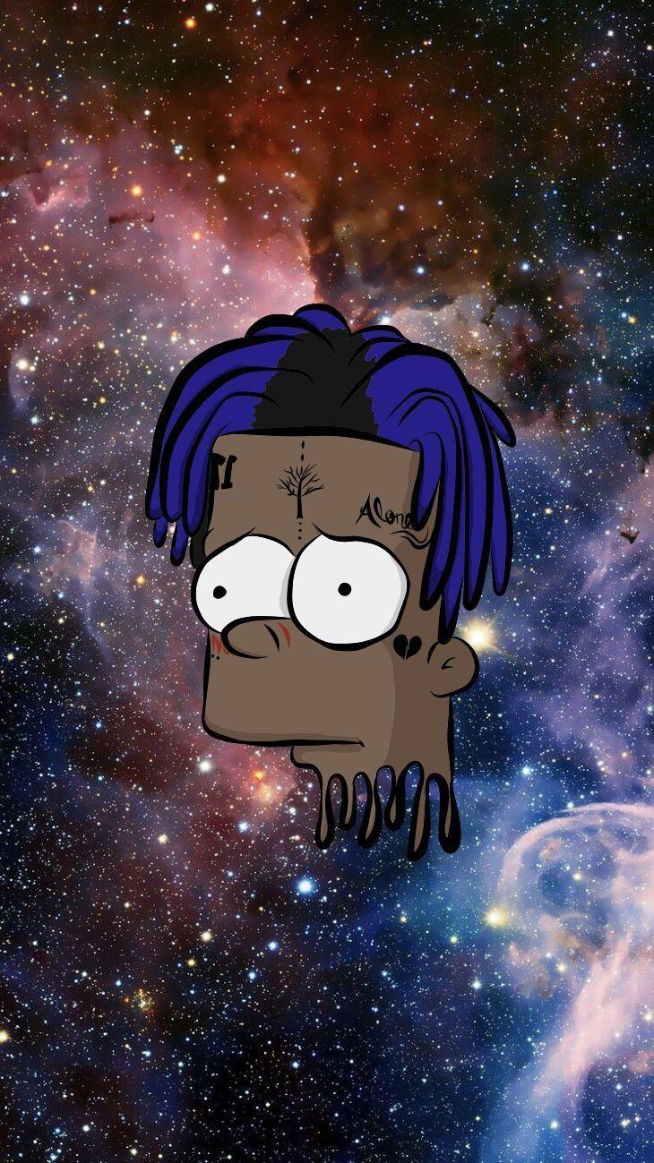 Bart Simpson Rapper Wallpaper