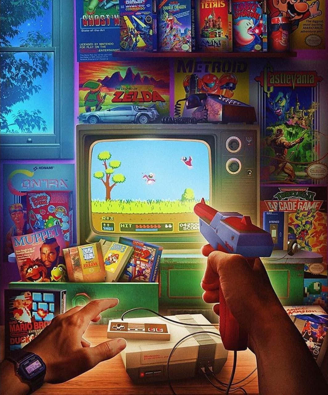 Retro Game HD Wallpaper 100++