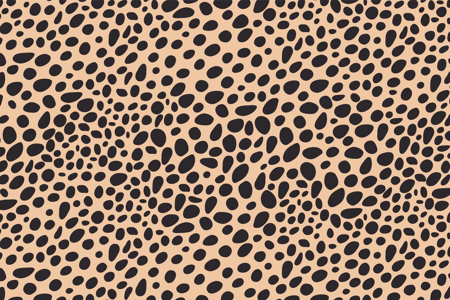 Leopard Print Wallpaper Vector Art