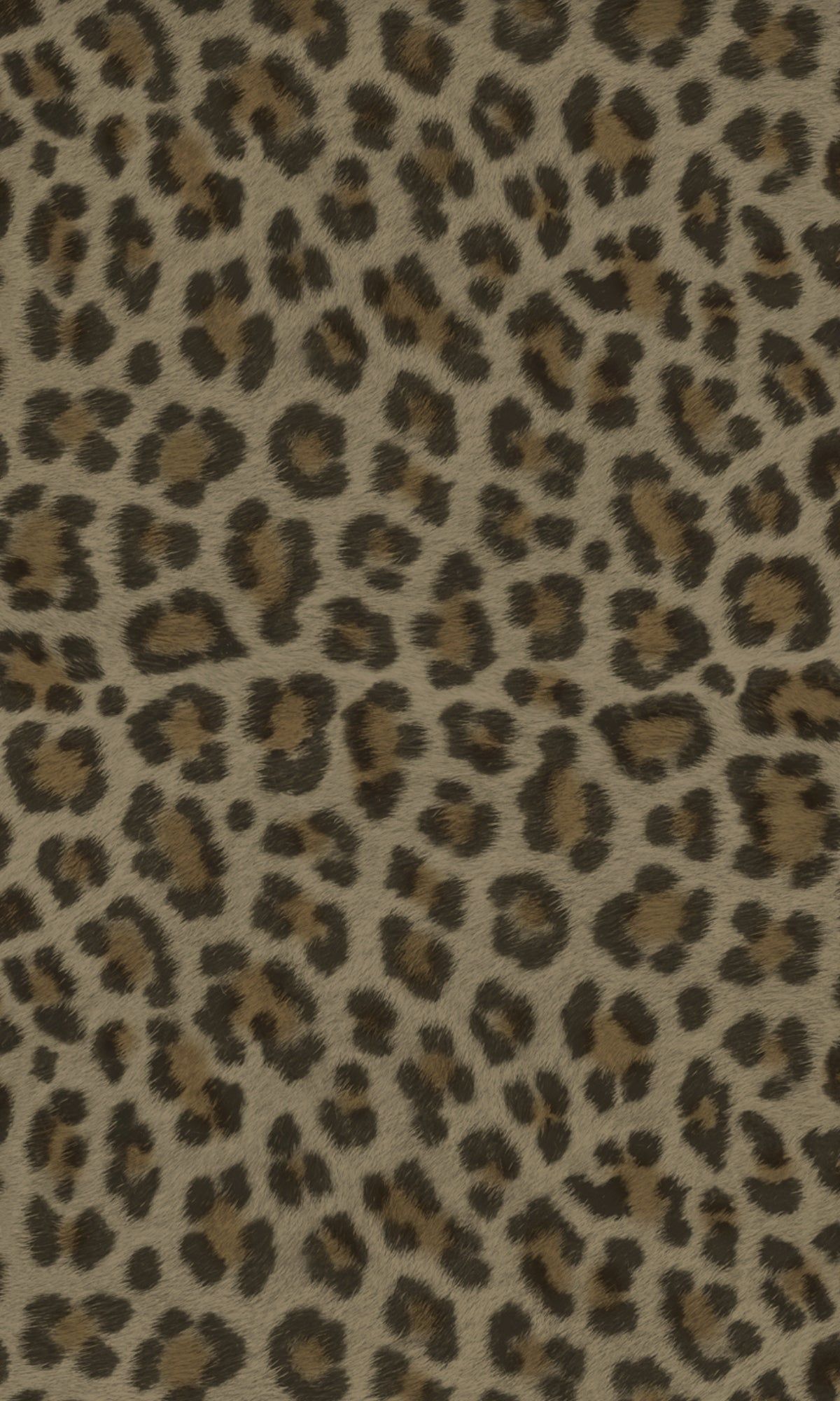 Brown & Black Leopard Animal Print