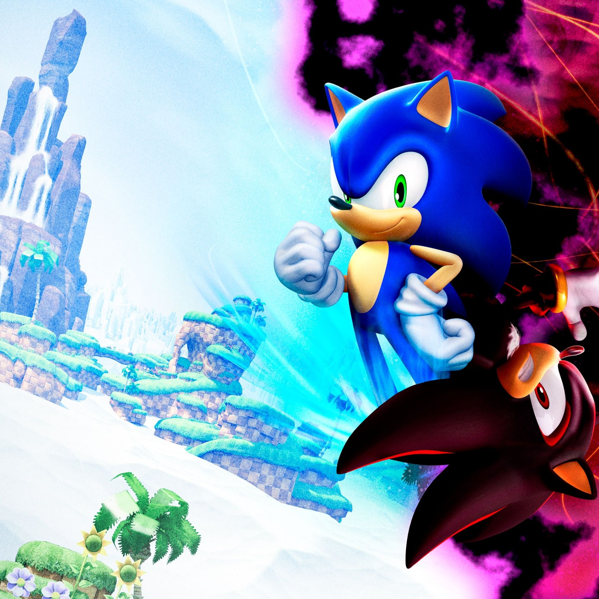 Sonic X Shadow Generations Wallpaper 4K