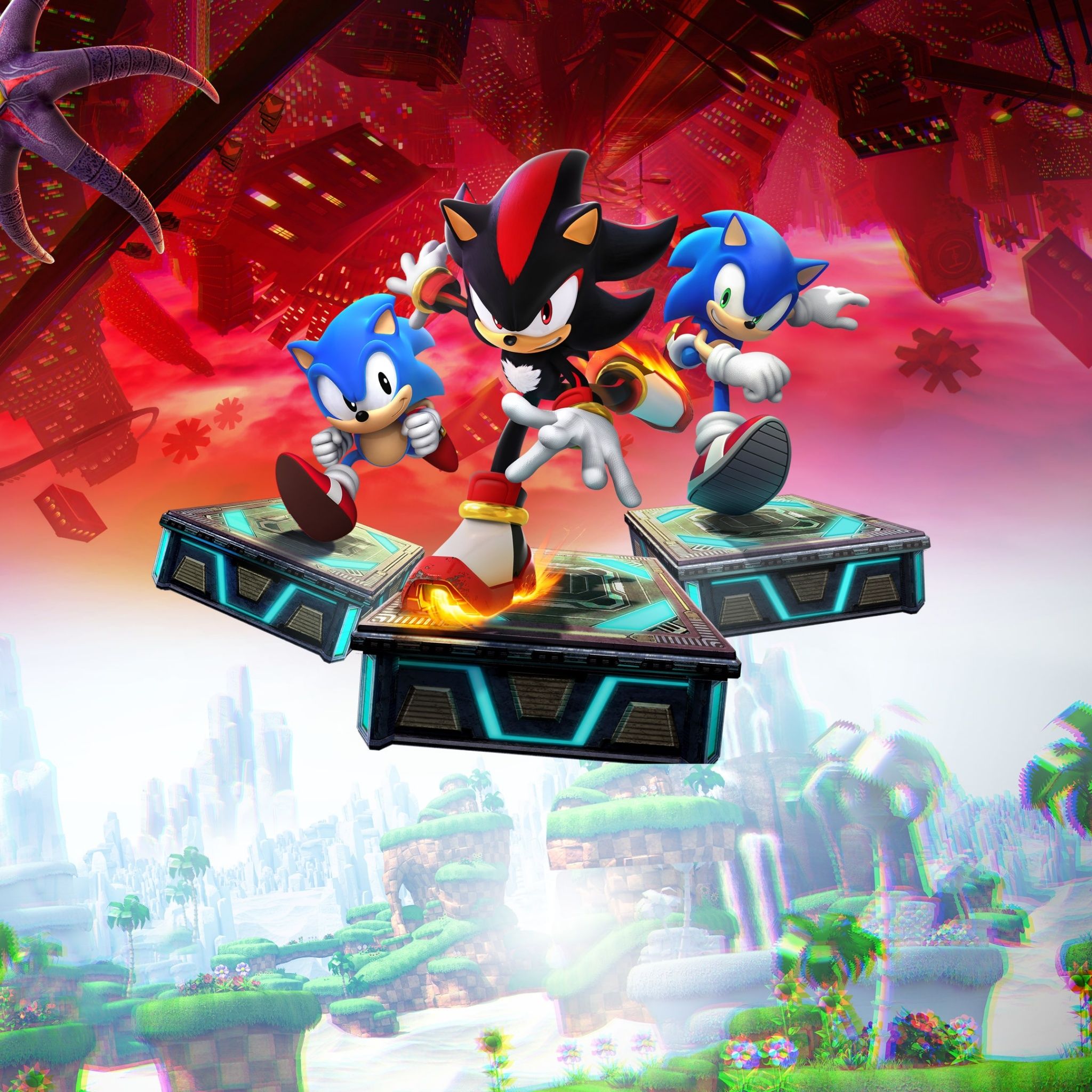 Sonic X Shadow Generations Wallpaper 4K