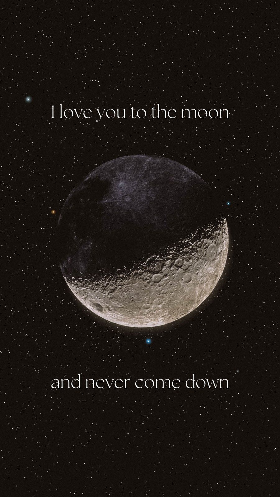 aesthetic moon wallpaper