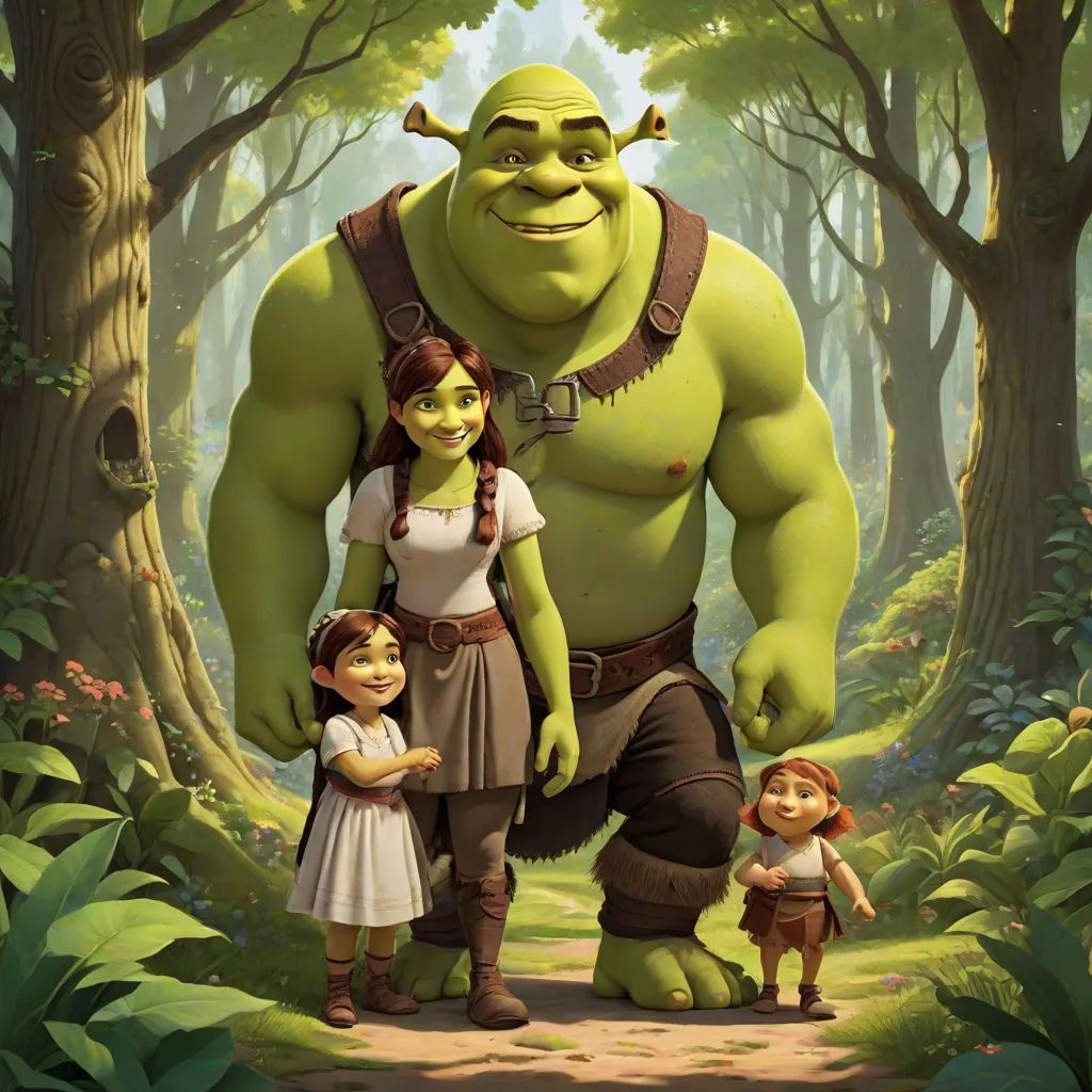 Shrek and Fiona's Cozy Home