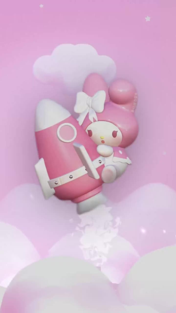 Sanrio in Space Mobile Live Wallpaper