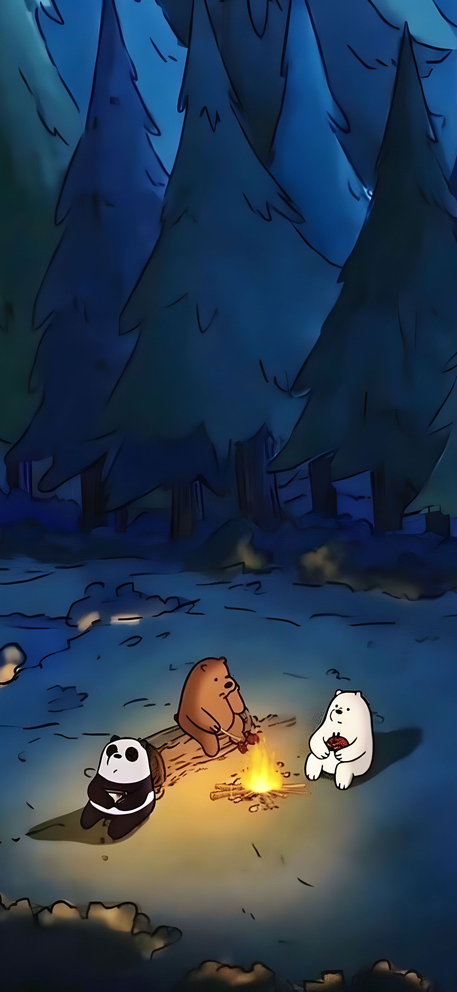 We Bare Bears Bears in the Forest