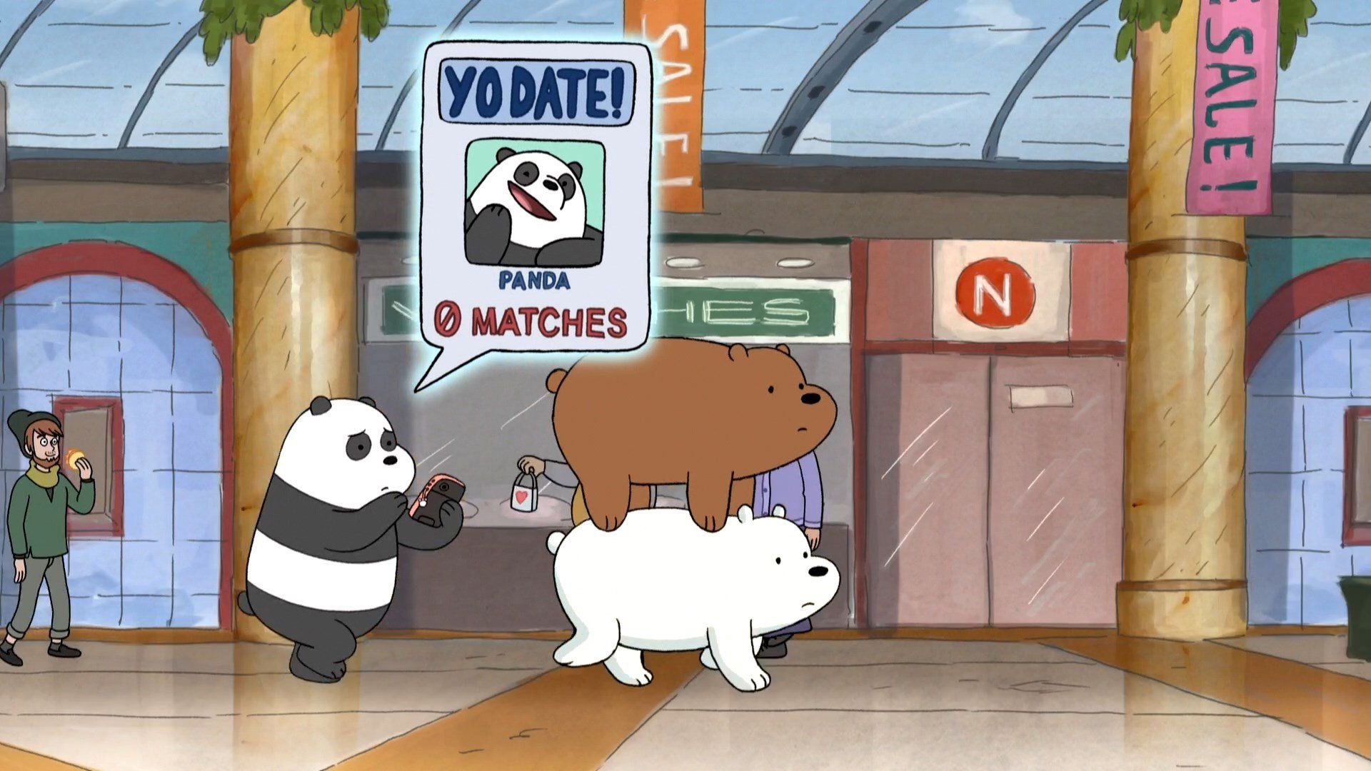 Cartoon TV Show We Bare Bears HD Wallpaper