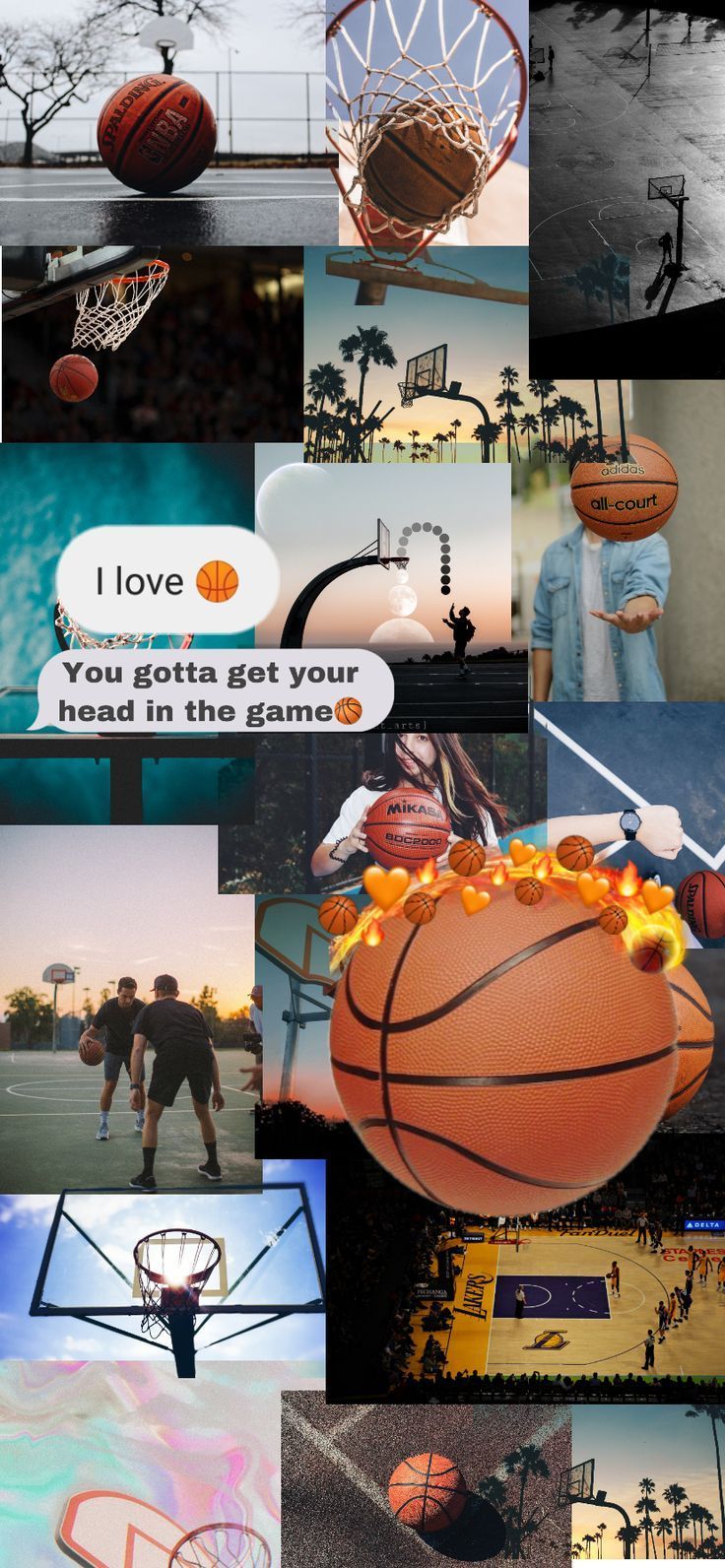 Aesthetic Basketball Wallpaper