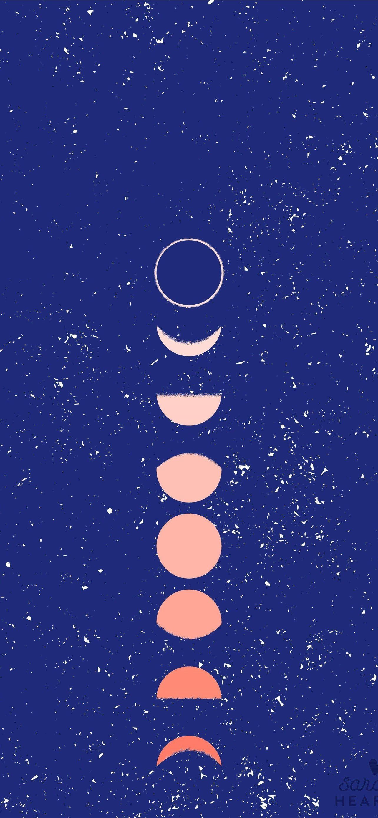 super blue blood moon iPhone Wallpaper