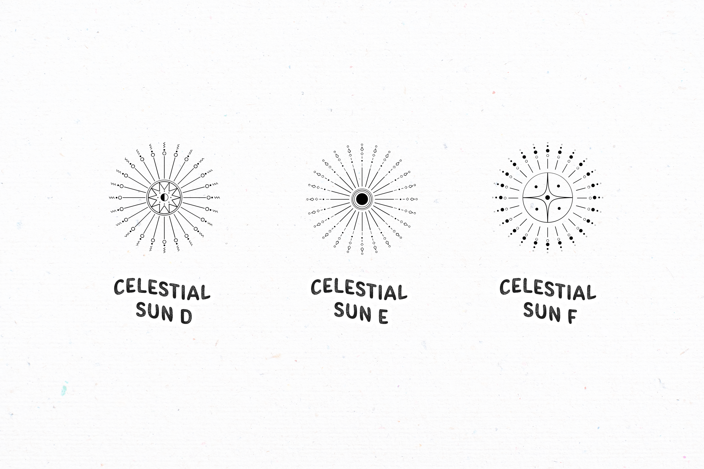 Minimalist Aesthetic Celestial Sun