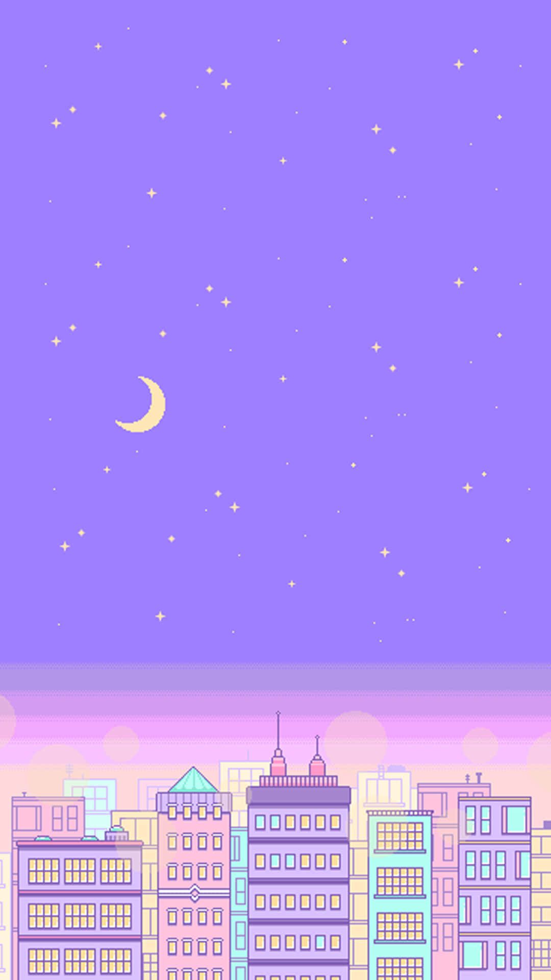 Purple Pastel iPhone Wallpaper