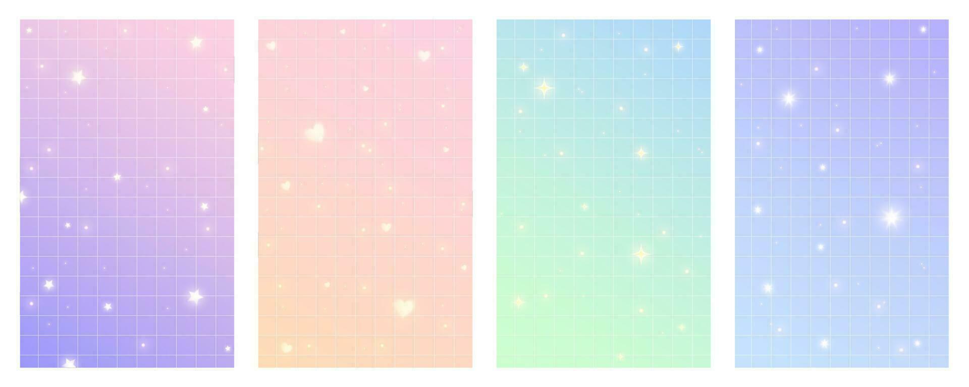 Checkered gradient background