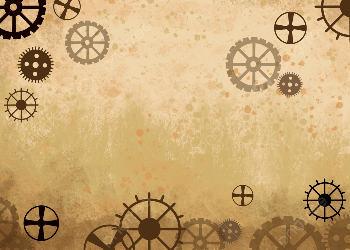 Steampunk Gears Background Wallpaper