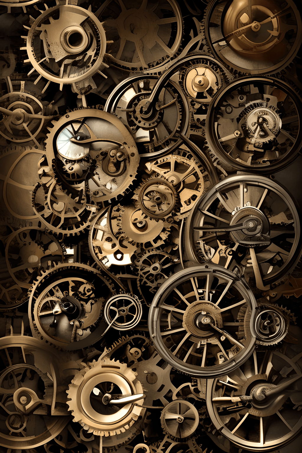 Steampunk Gothic Background Industrial