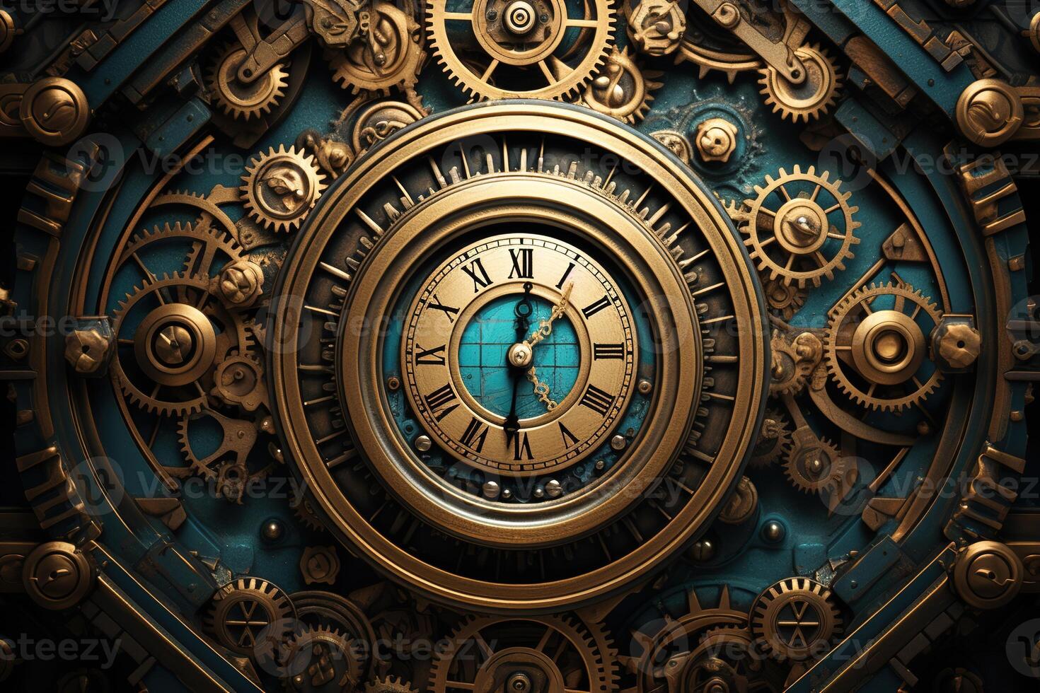 Steam Punk Clock , Image