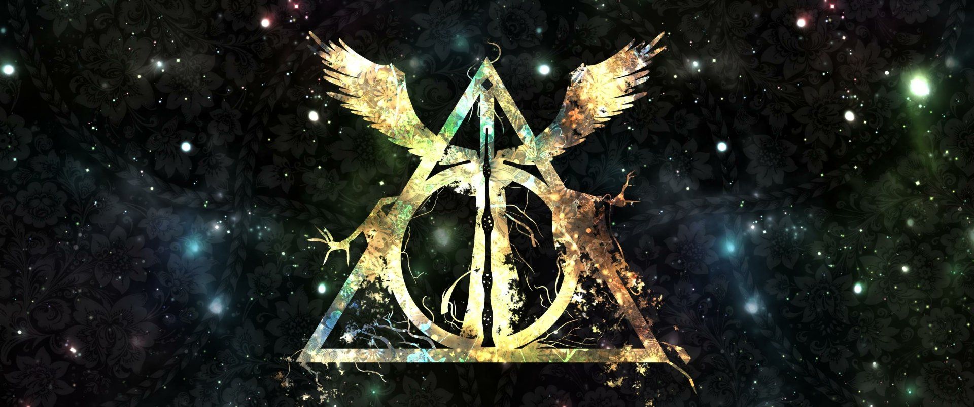 Harry Potter Hallows HD Wallpaper