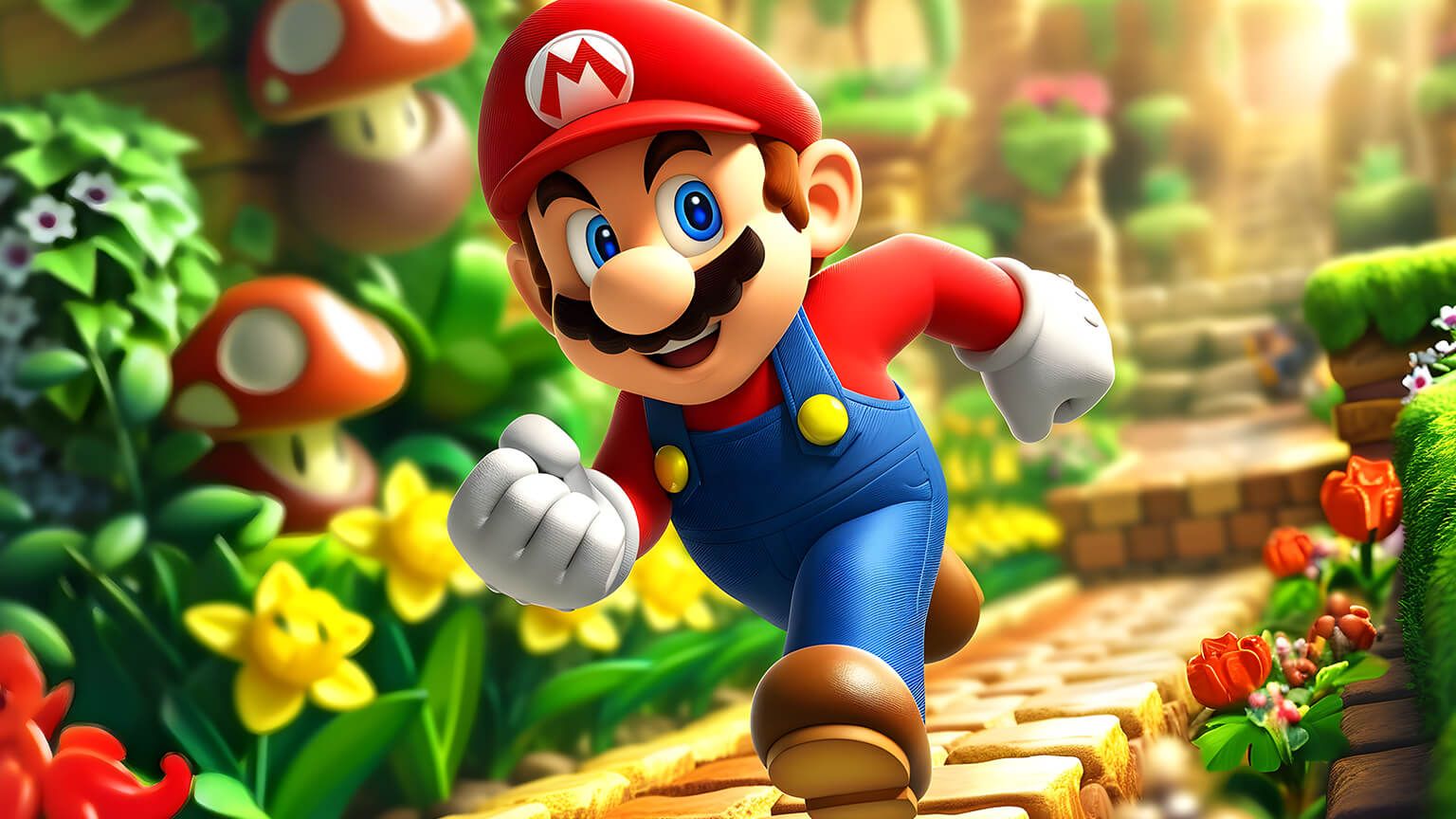 Free Super Mario Desktop Wallpaper