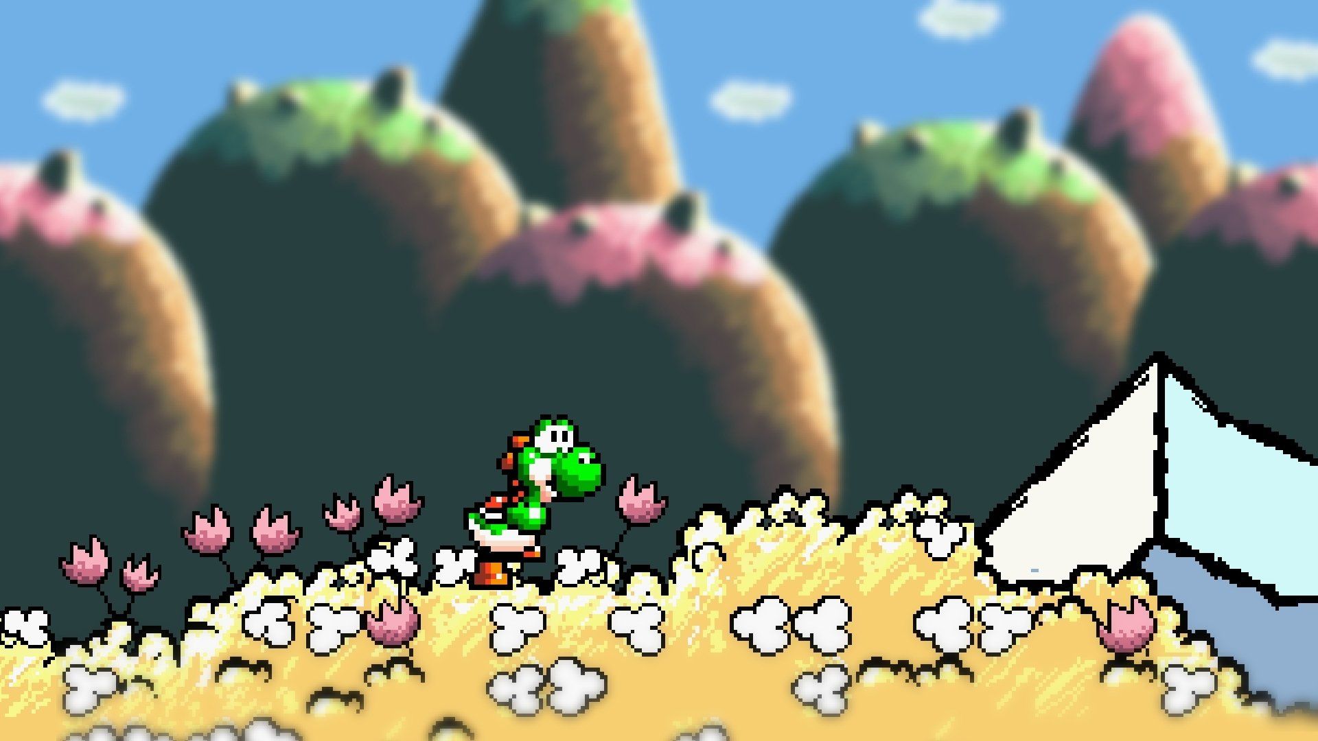 Yoshi Video Game Super Mario Advance