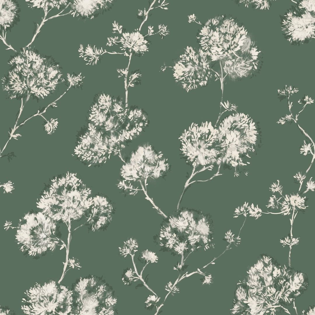 Mainstays Sage Green Bleached Floral