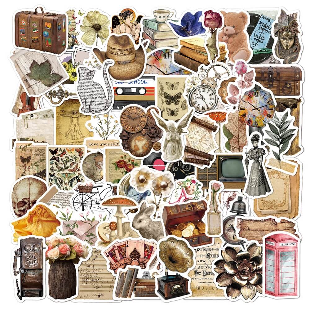 Cottagecore Aesthetic Vintage Sticker