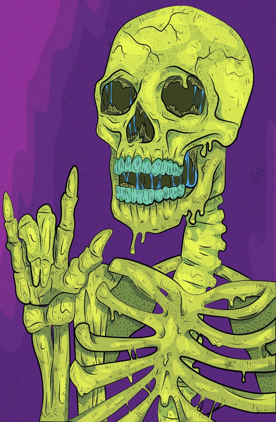 Cool Skeleton Wallpaper